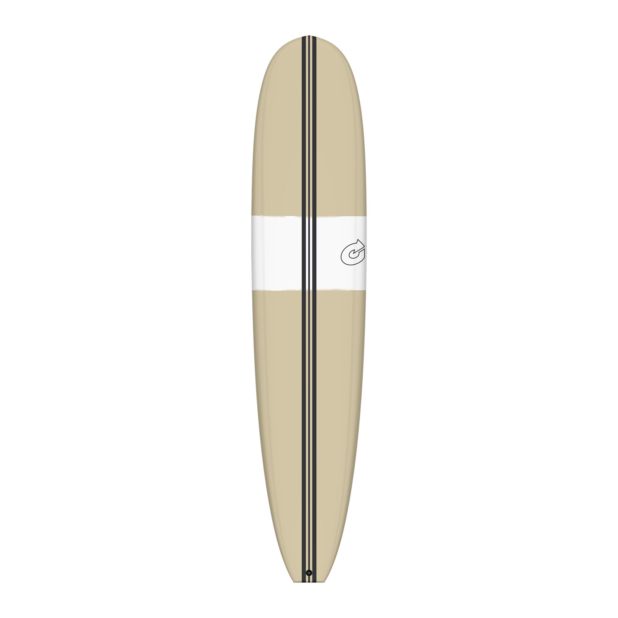 Surfboard TORQ TEC The Don NR 9.1 Noserider Mocha