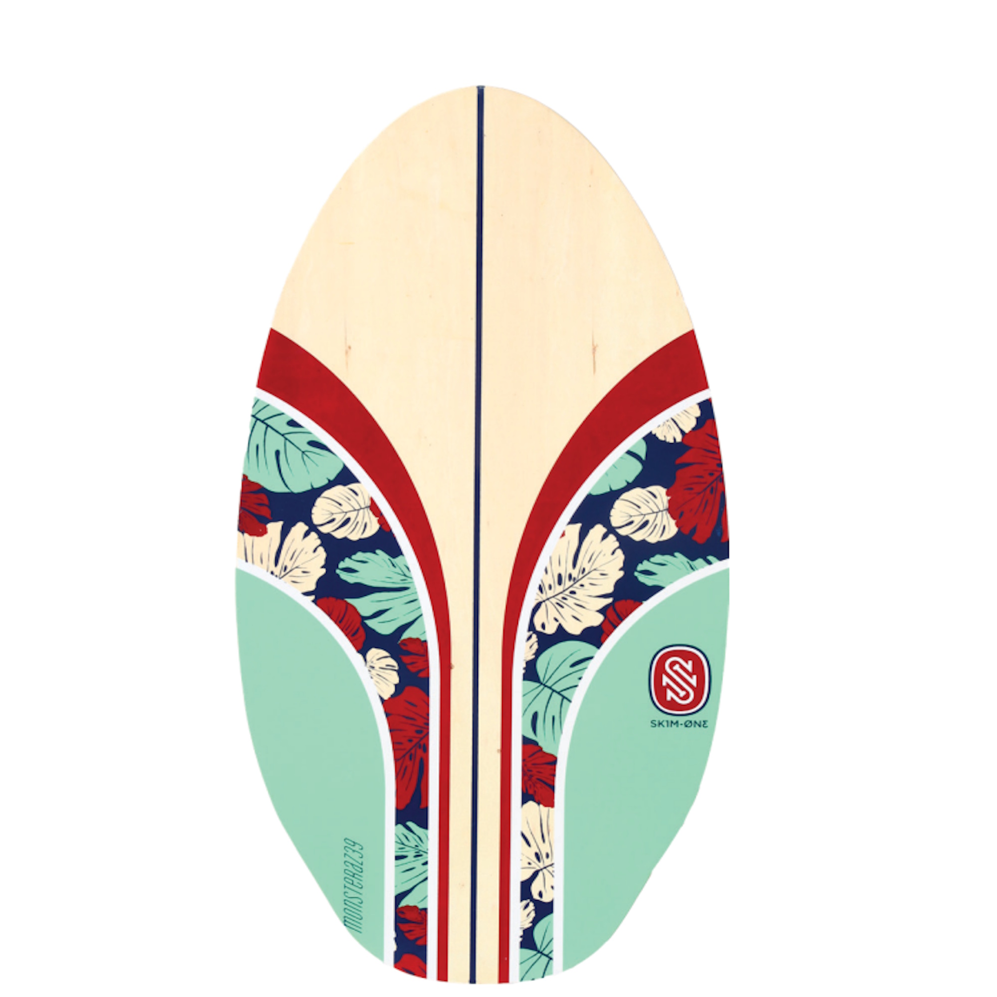 Skimboard SkimOne 39Inch 99cm Holz Monsteraz 