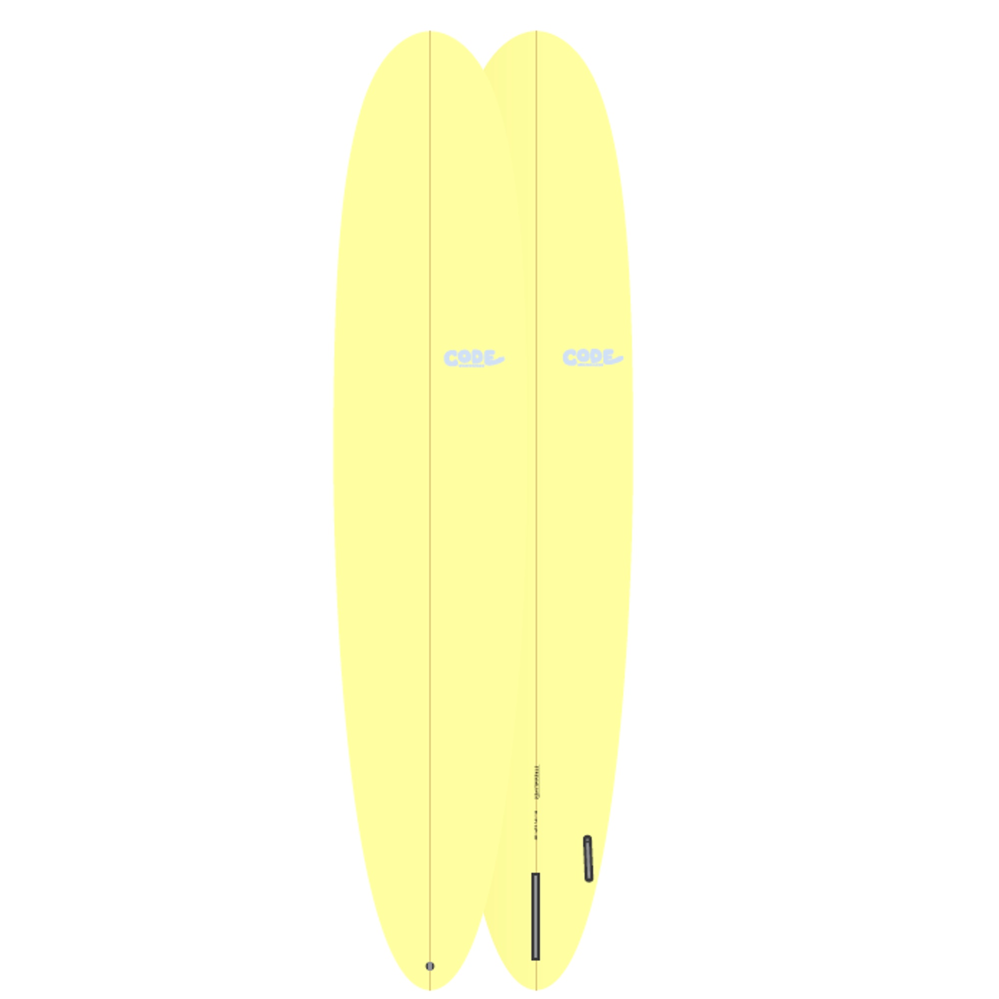 Surfboard CODE Epoxy 9.0 Streamliner Yellow