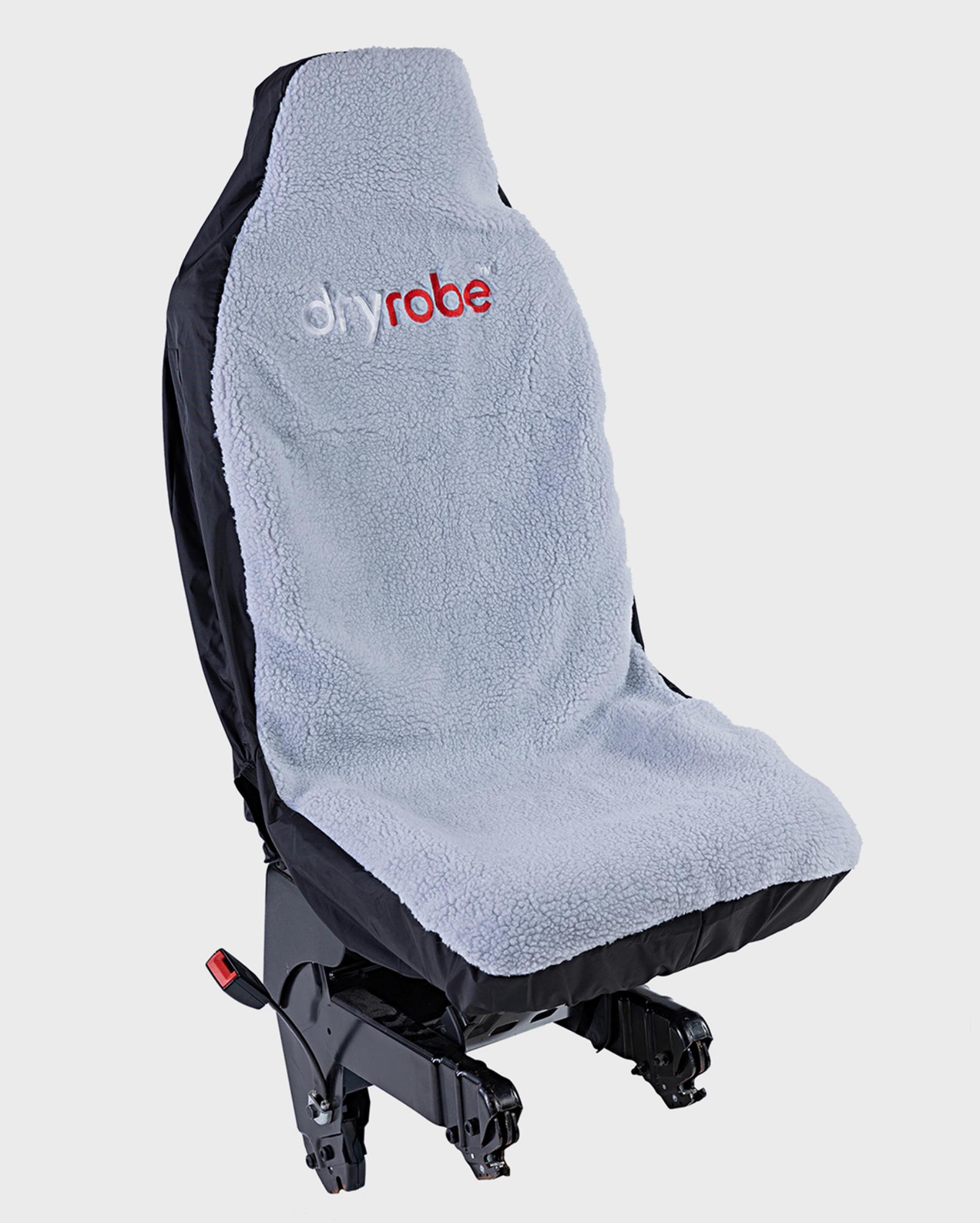 DRYROBE Car Seat Single Cover Black Grey water-repellant slipover