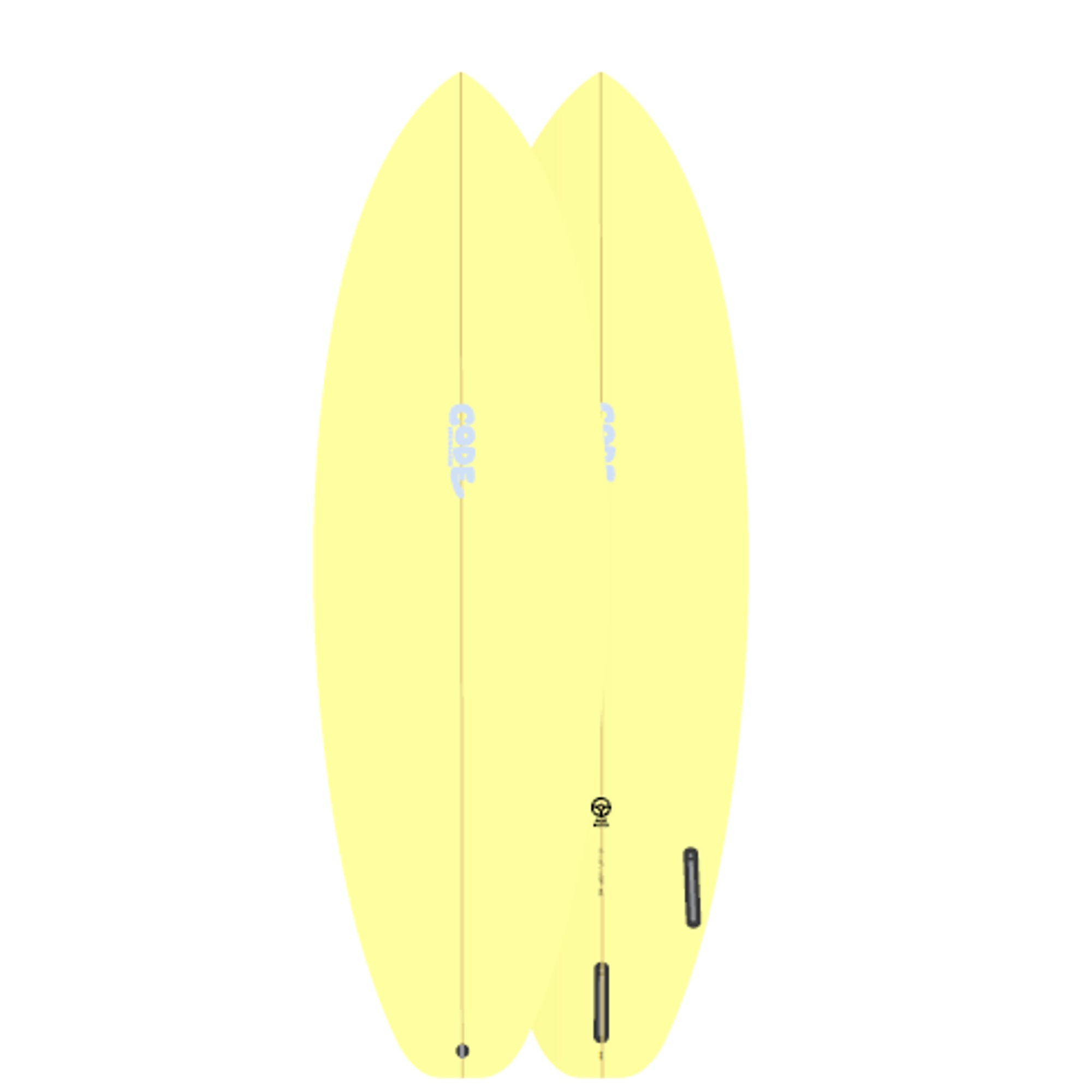 Surfboard CODE Epoxy 6.0 Daily Driver Yellow