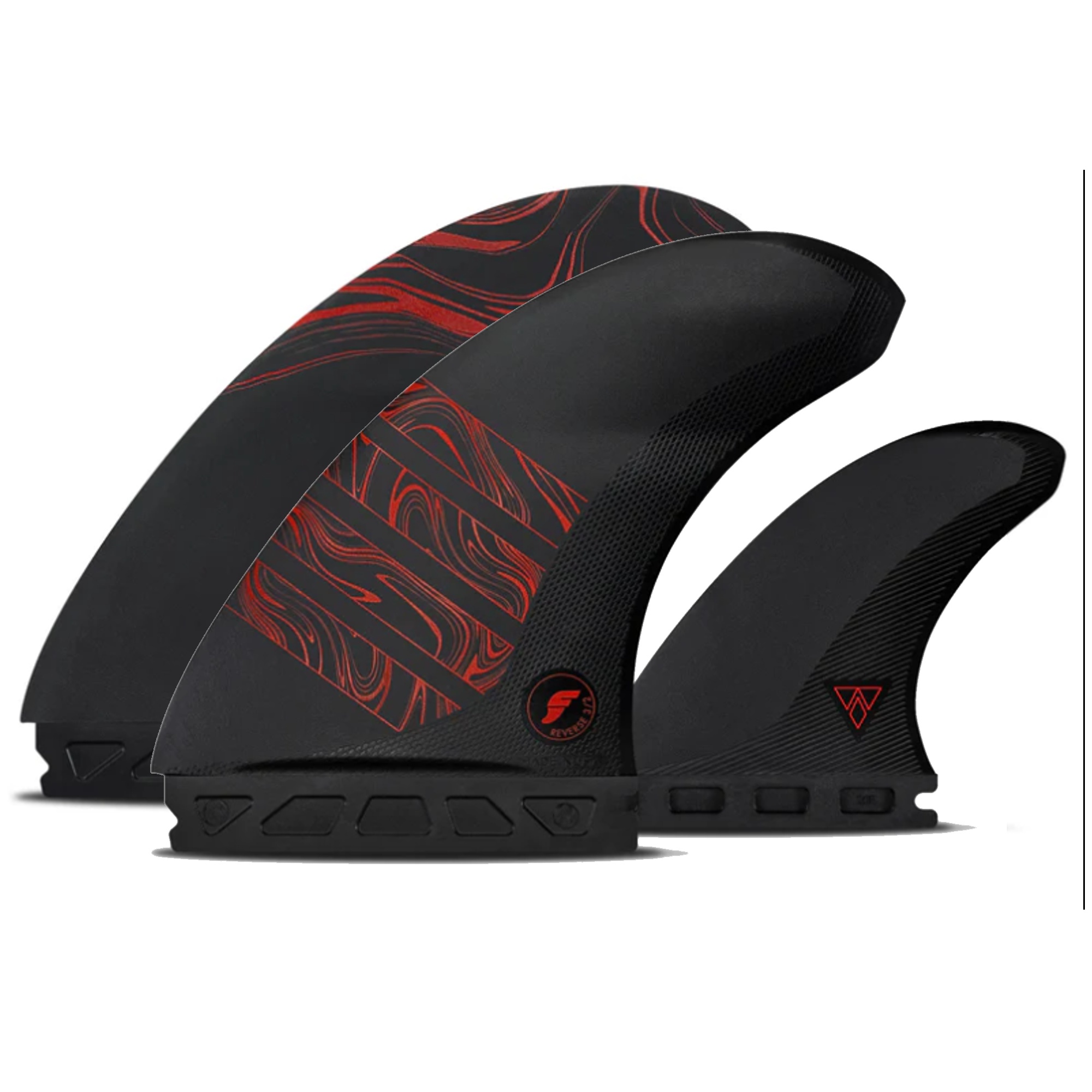 FUTURES Twin Tri Fin Set 3/2 Reverse Alpha