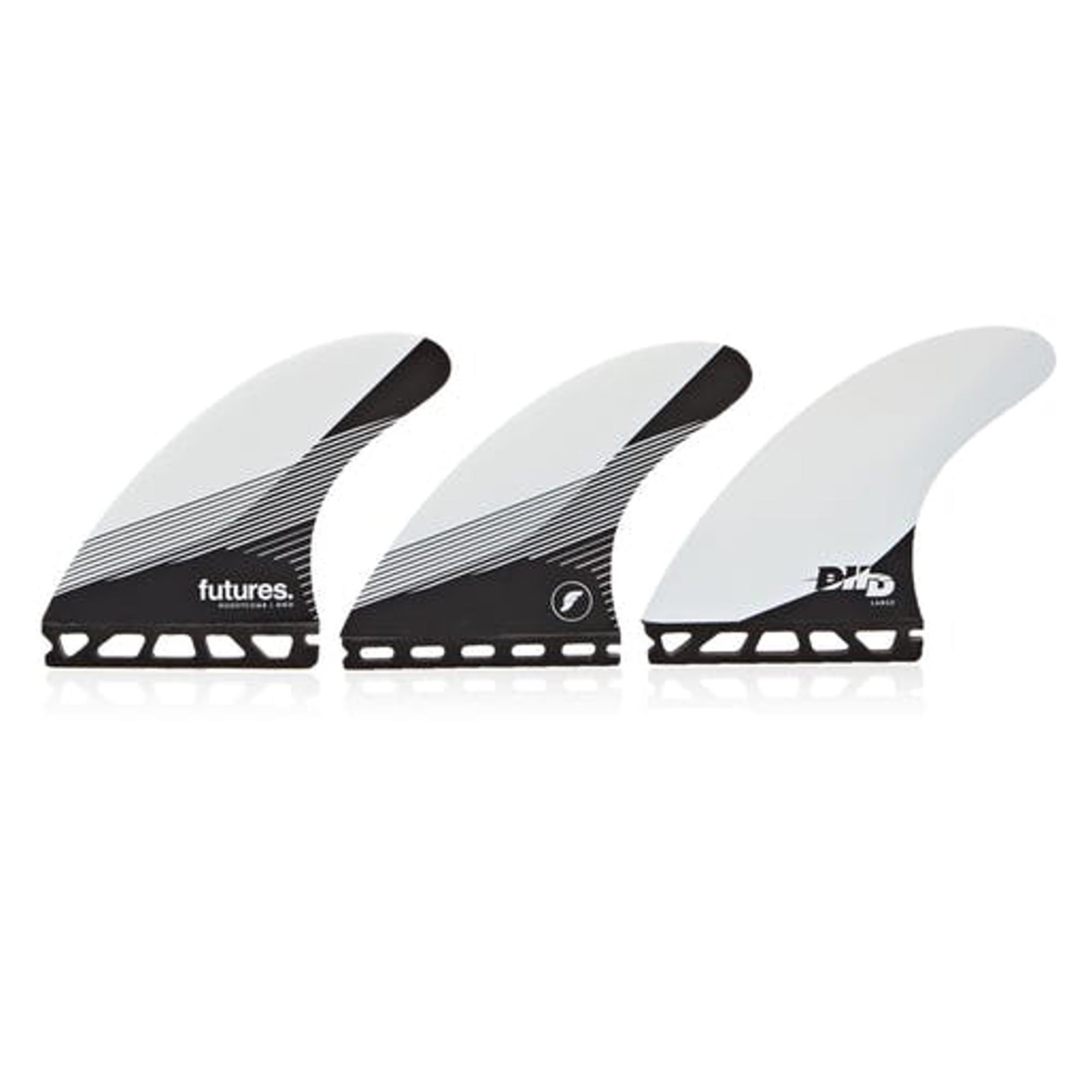 FUTURES Thruster Fin Set DHD Honeycomb Large Darren Handley