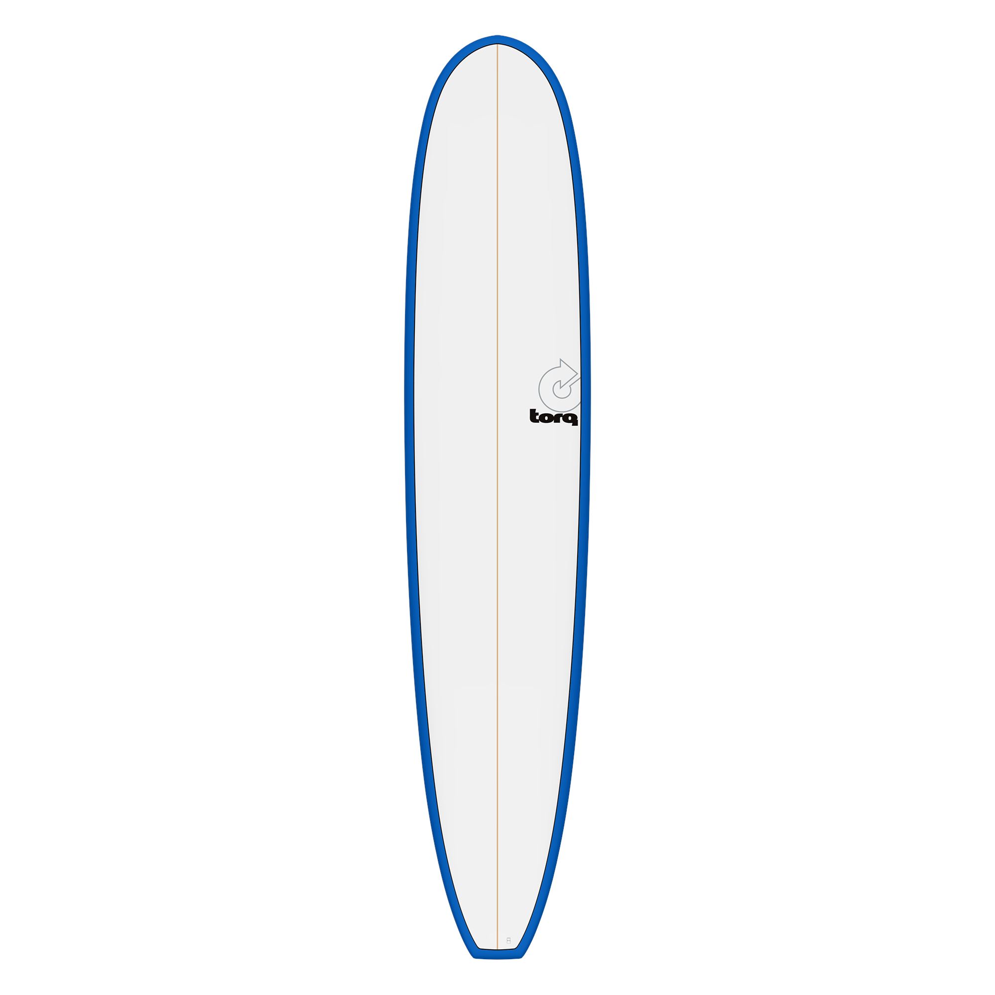 Surfboard TORQ TET 9.6 Longboard Blau Pinline