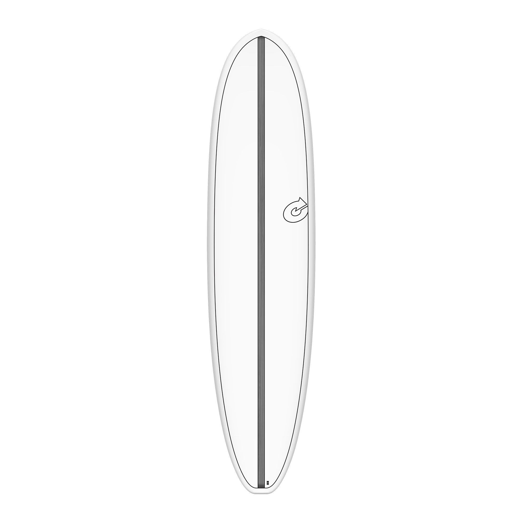 Surfboard TORQ Epoxy TET CS 8.2 V+ Funboard Carbon 
