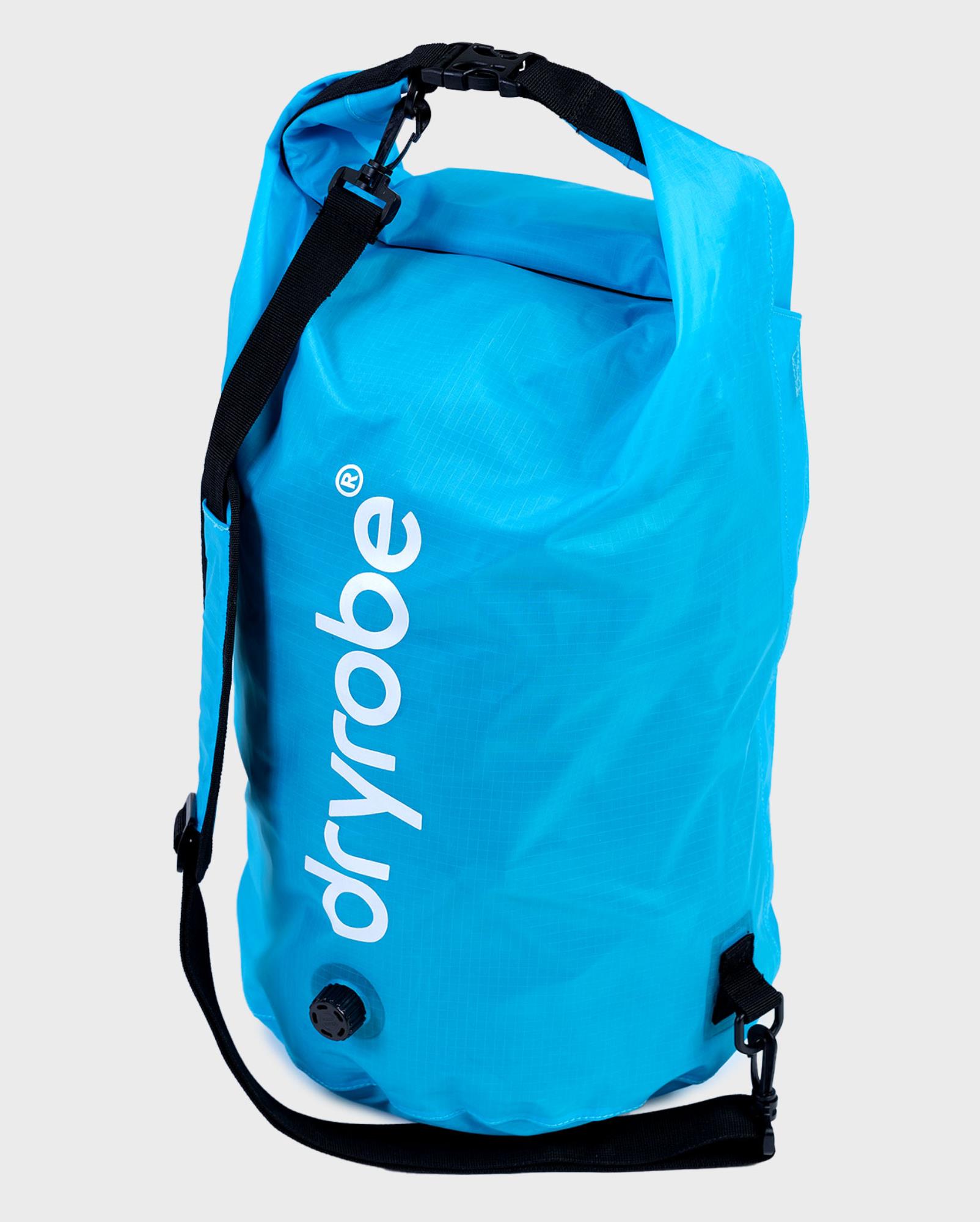 DRYROBE wasserdichter Packsack Drybag Blau Kompressionstasche