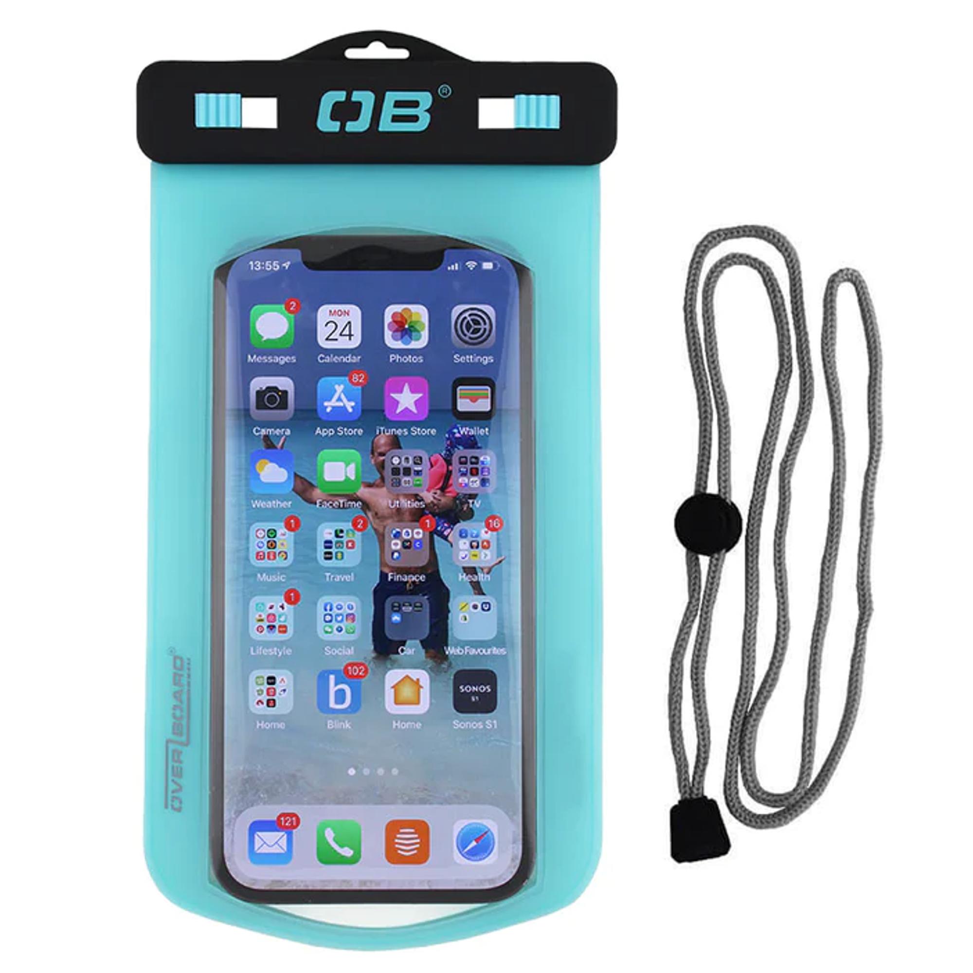 OverBoard wasserdichte Handy iPhone Tasche LARGE OB1106A Blau