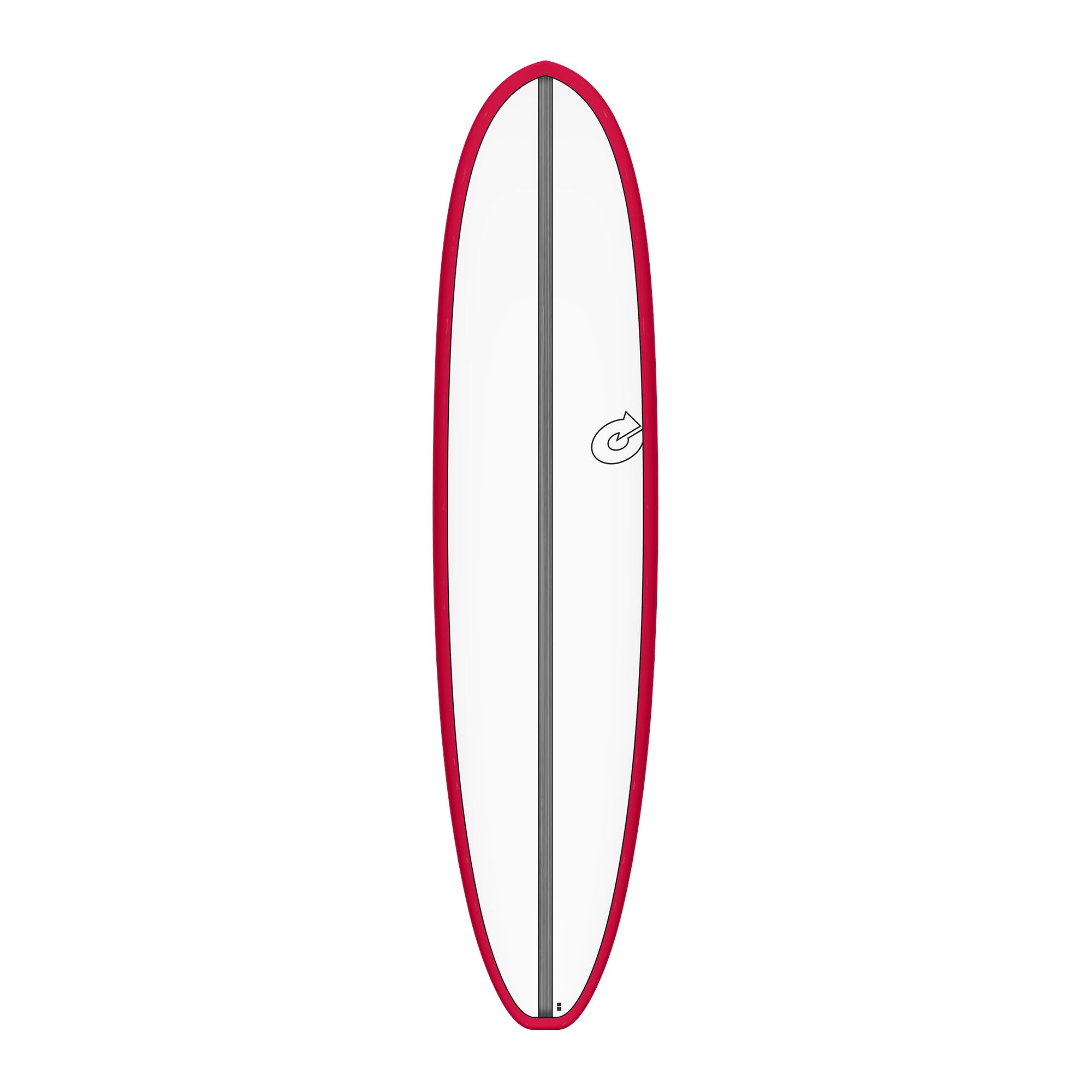 Surfboard TORQ TET CS 8.2 V+ MOD Fun Carbon Rot