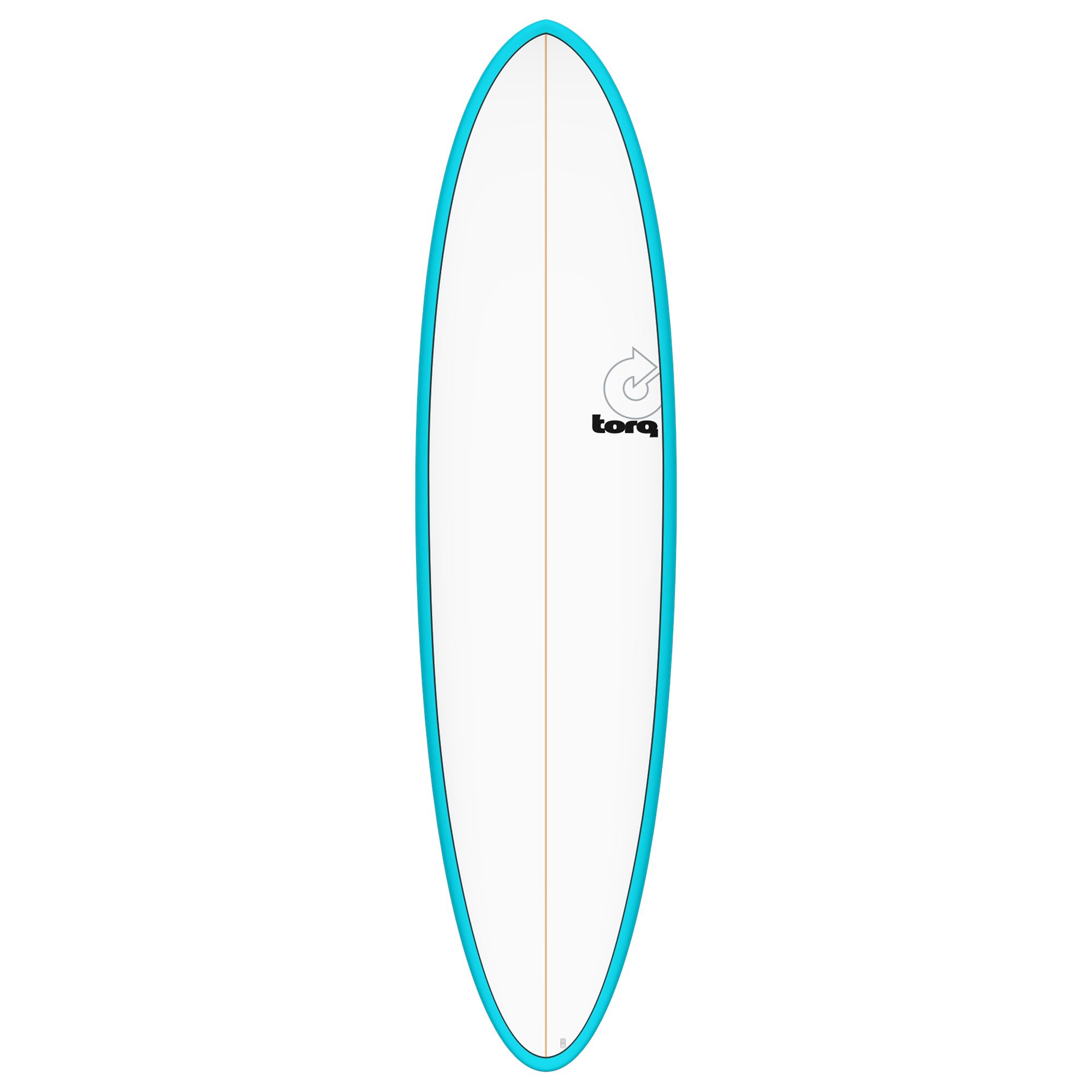Surfboard TORQ Epoxy TET 7.2 Funboard Blue Pinline 