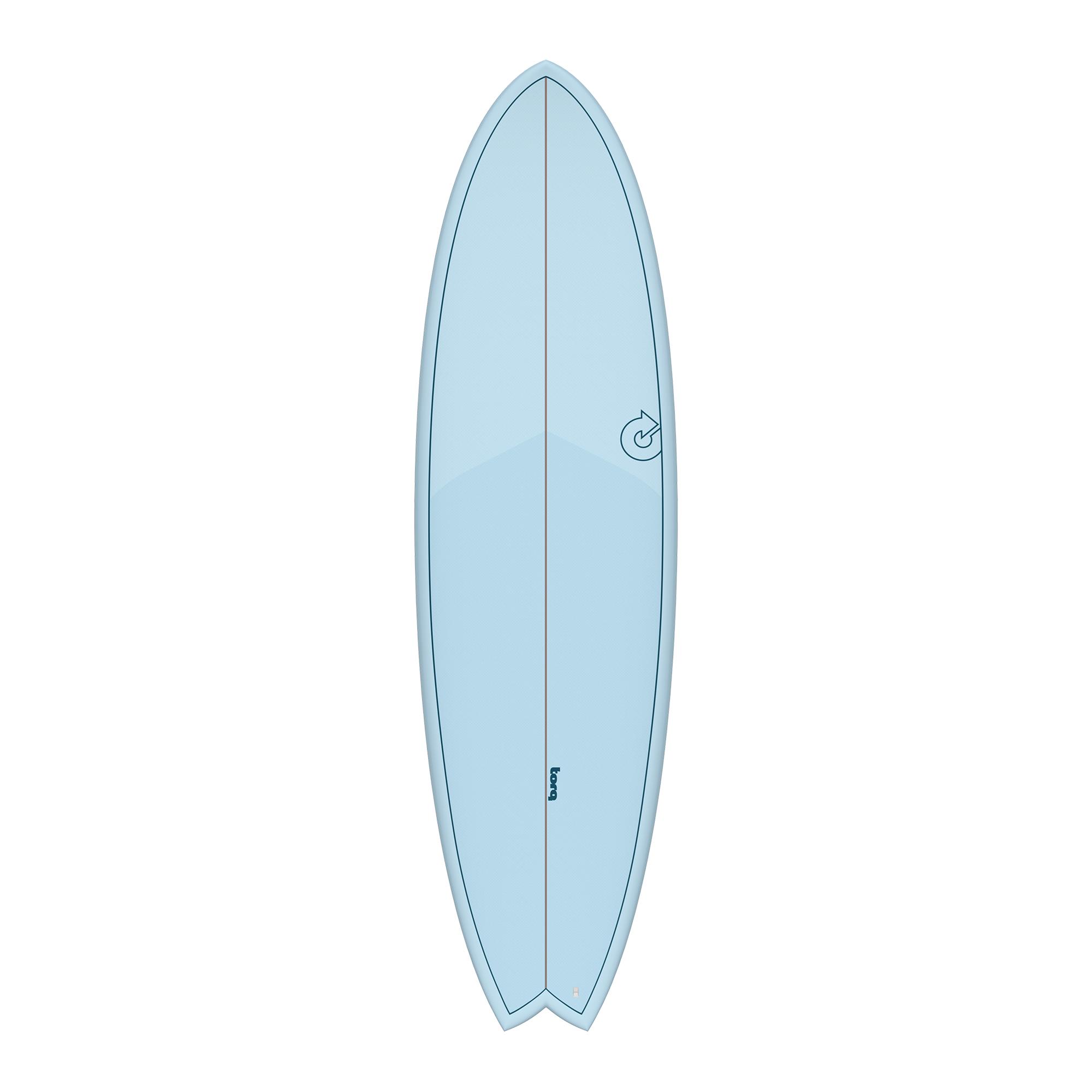 Surfboard TORQ TET 7.2 MOD Fish Arctic Blue