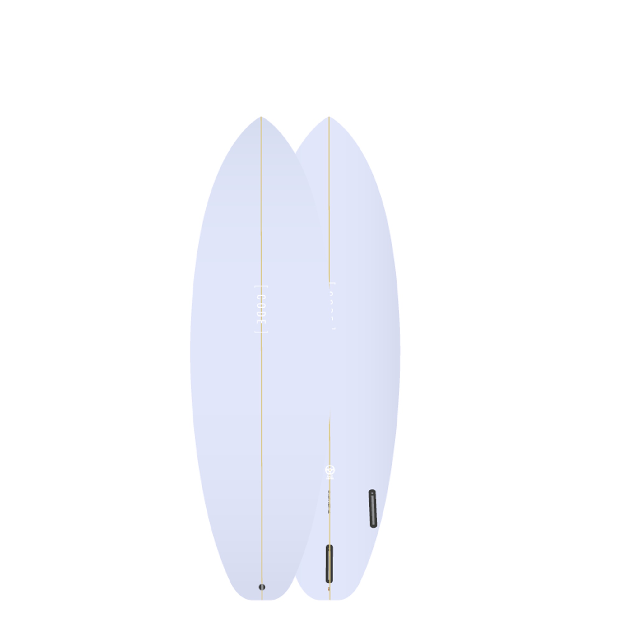 Surfboard CODE Polyester 6.0 Daily Driver violet