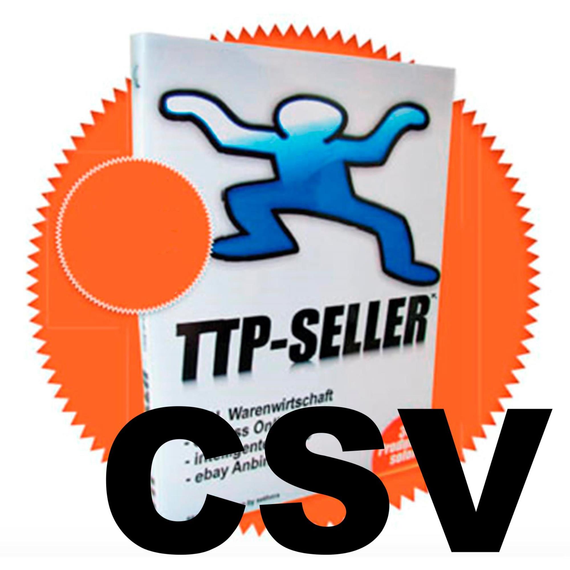 TTP SELLER Anbindung per CSV Datenimport importiere all TTP Artikel in Deinen Onlineshop