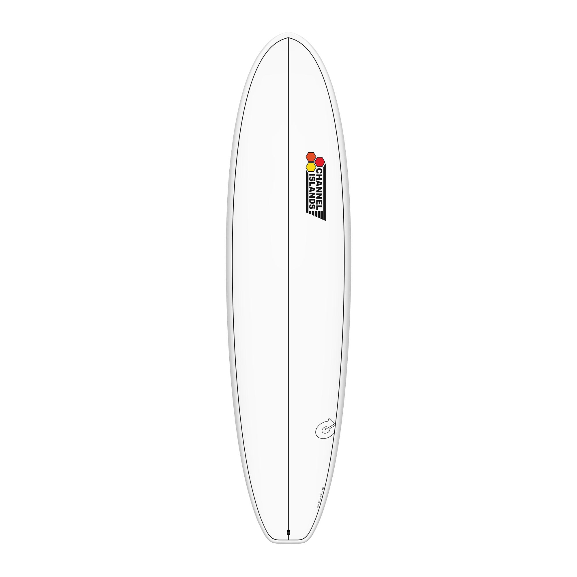 Surfboard CHANNEL ISLANDS X-lite Chancho 7.6 white Sale to authorized Channel Islands dealers only