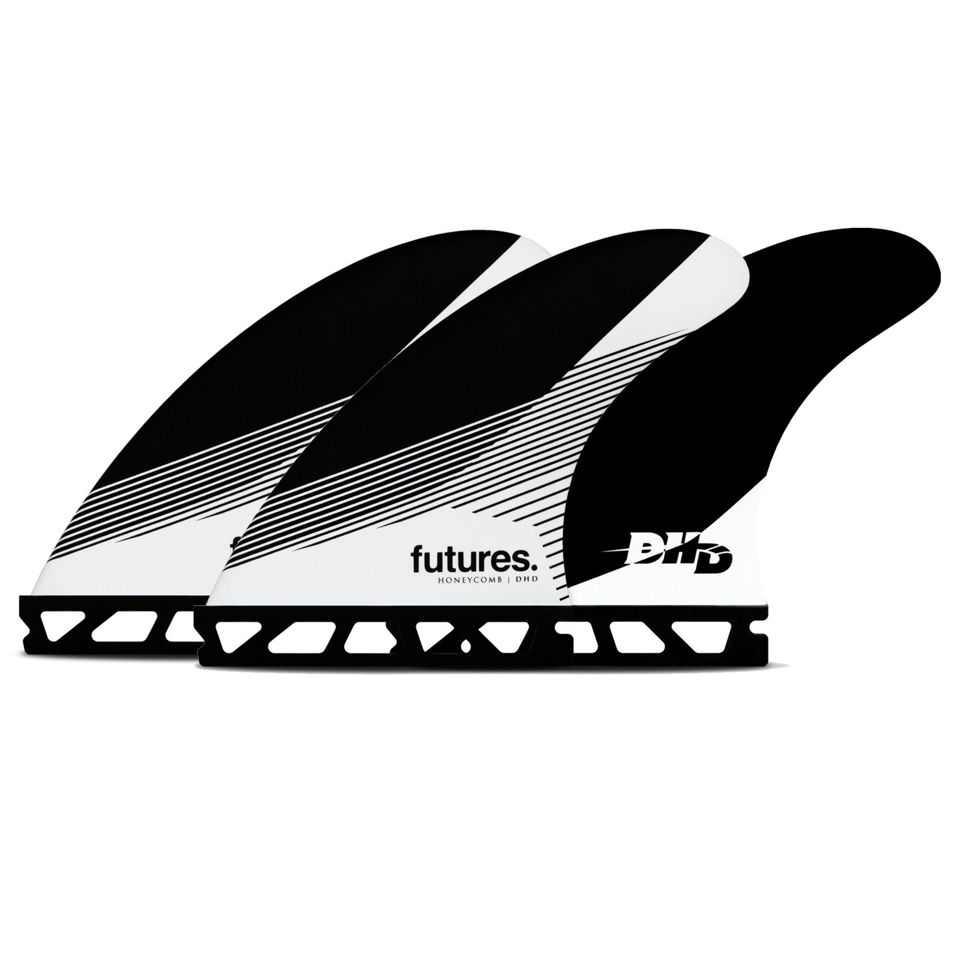 FUTURES Thruster Fin Set DHD Honeycomb Medium Darren Handley