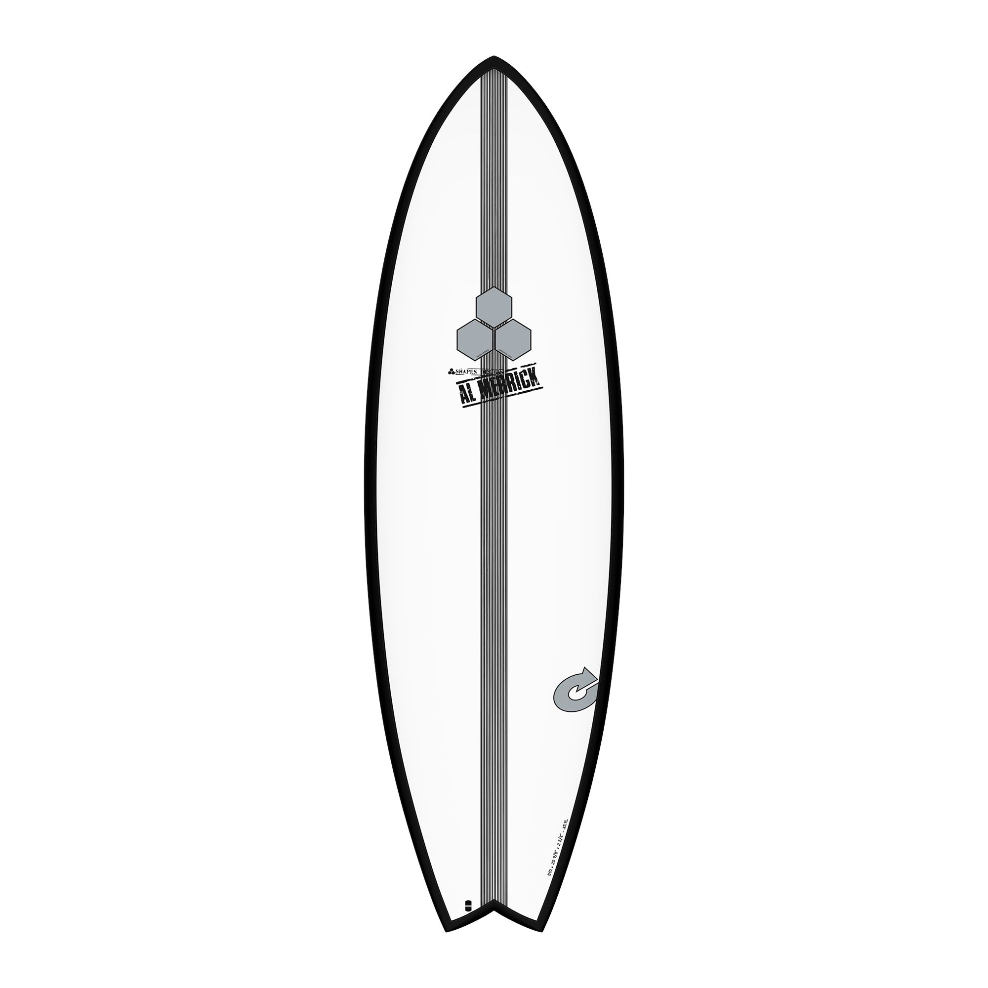 Surfboard CHANNEL ISLANDS X-lite PodMod 5.6 black Sale to authorized Channel Islands dealers only