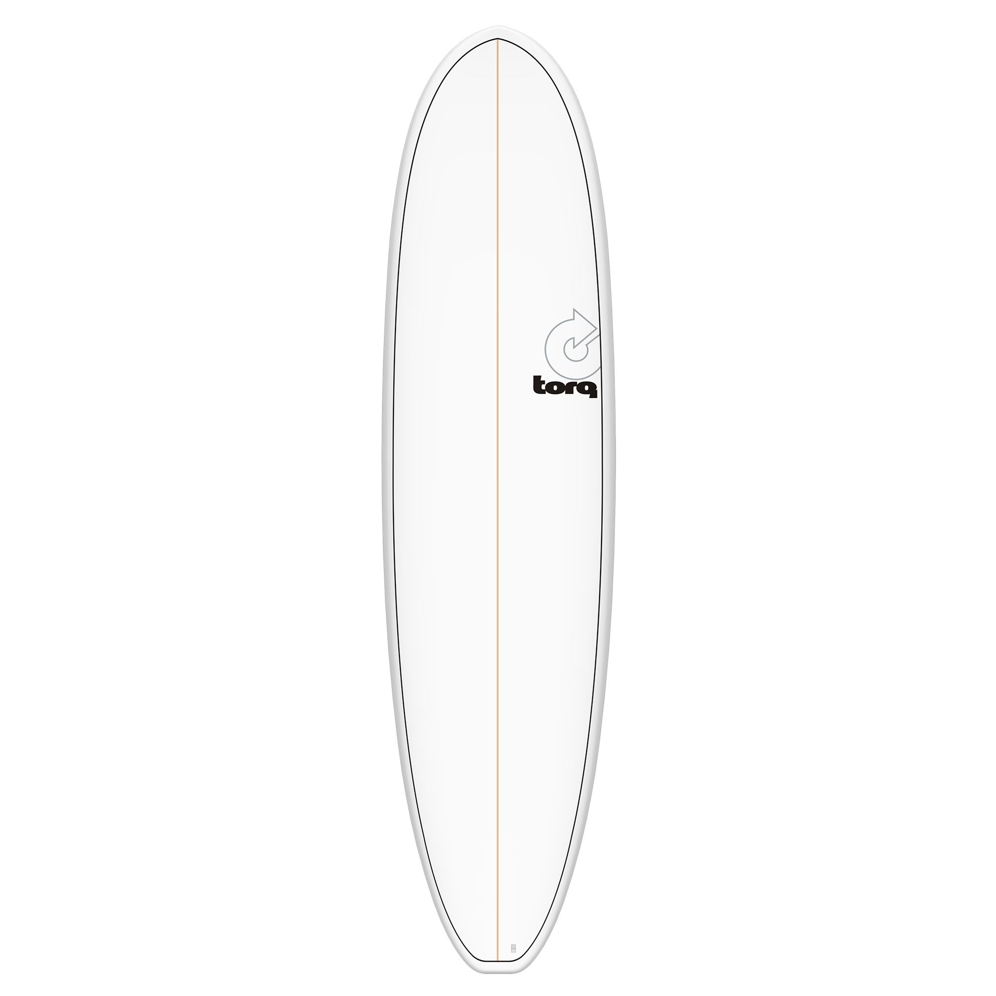 Surfboard TORQ Epoxy TET 7.4 V+ Funboard Pinline 