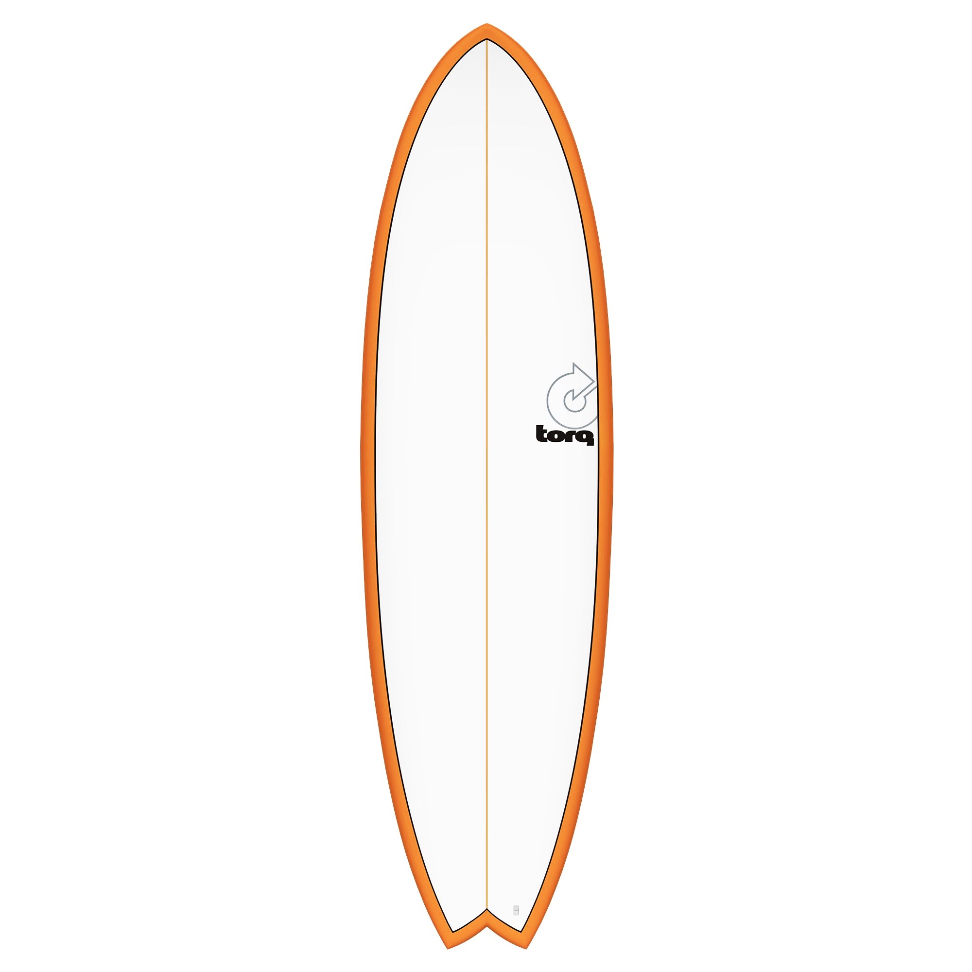 Surfboard TORQ TET 6.3 MOD Fish Orange Rail