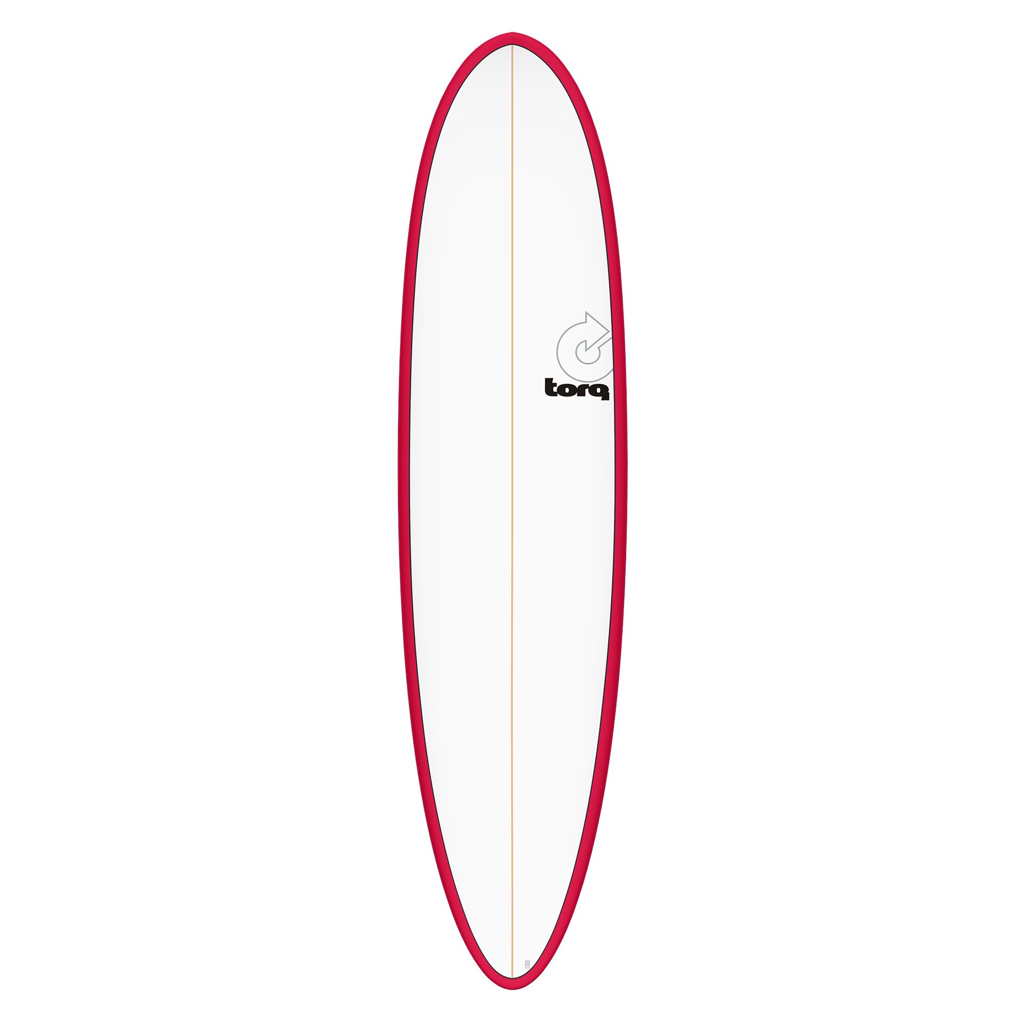 Surfboard TORQ TET 7.6 MOD Fun Red Rail