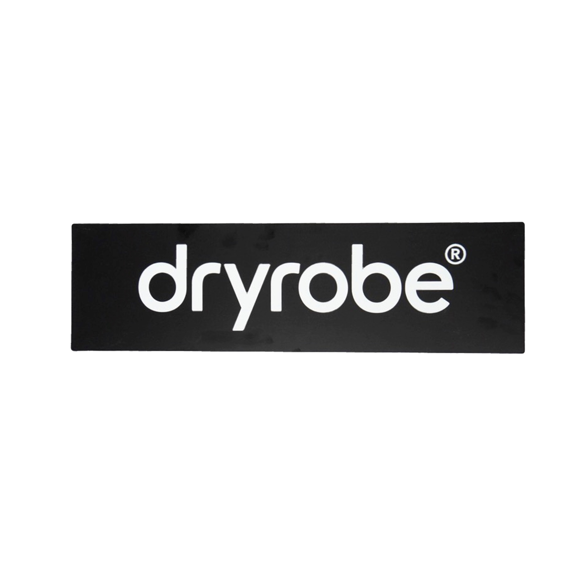 DRYROBE POS Instore Rail Sign 70x20cm