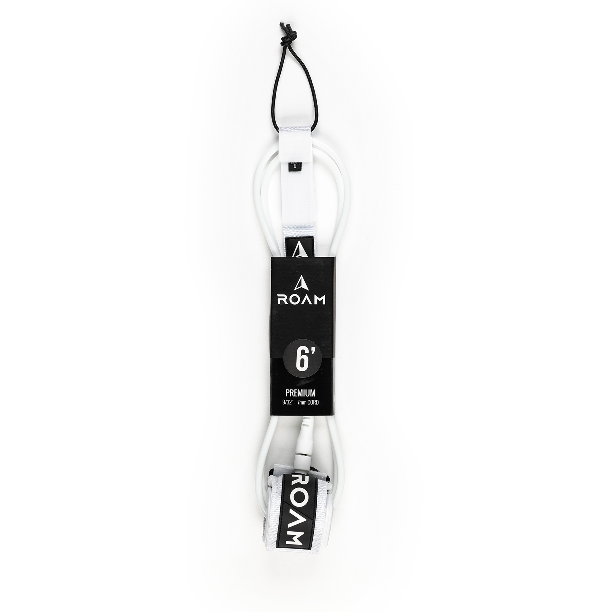 ROAM Surfboard Leash Premium 6.0 white 183cm 7mm