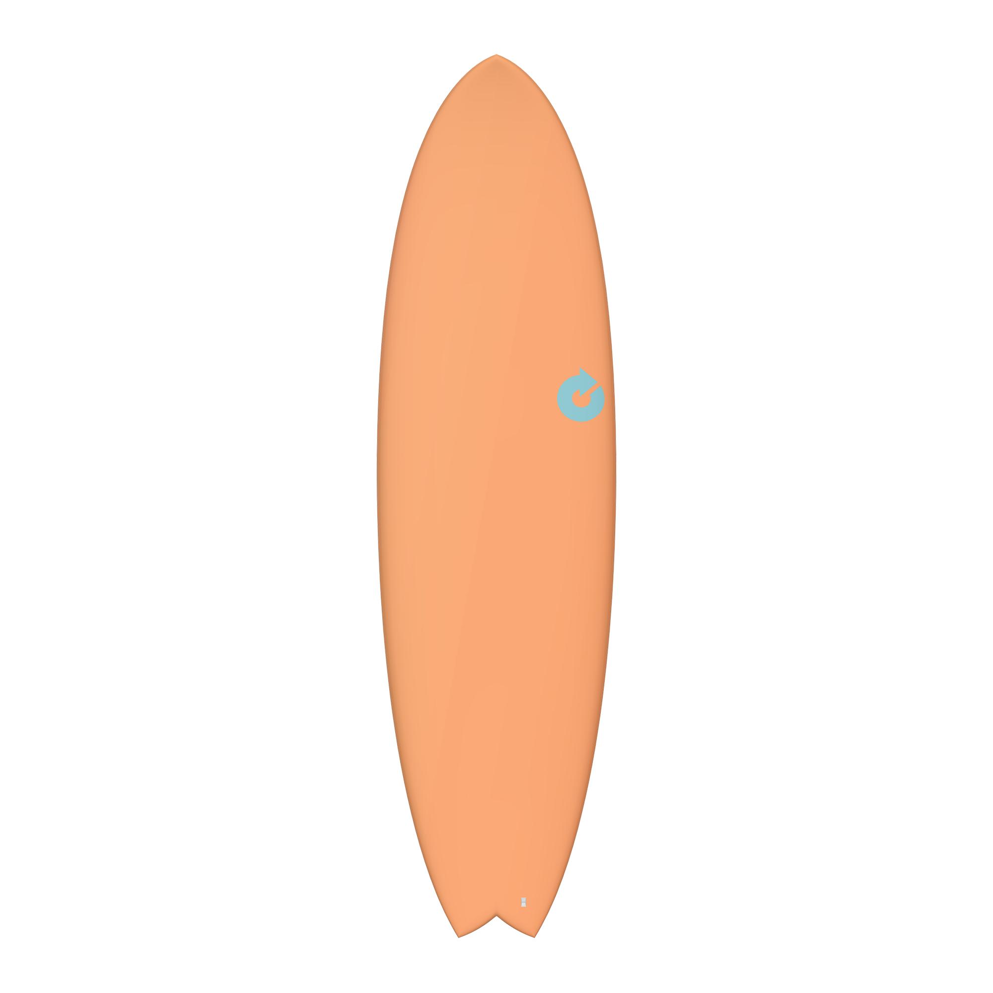 Surfboard TORQ TET 6.6 MOD Fish Coral