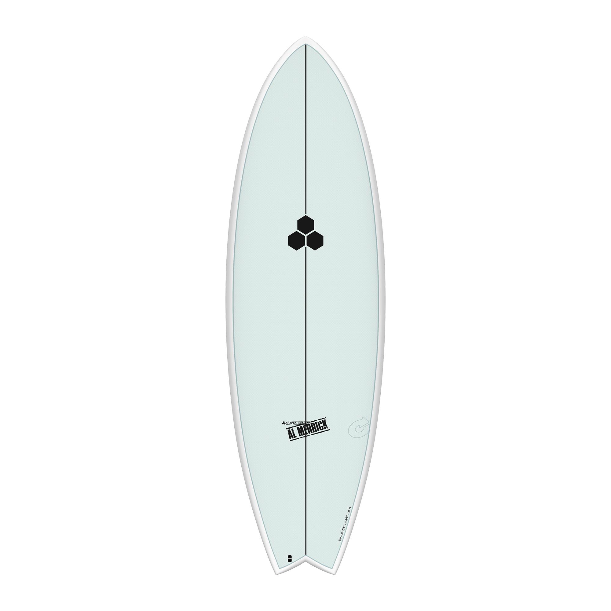 Surfboard CHANNEL ISLANDS X-lite PodMod 5.6 Glacie Sale to authorized Channel Islands dealers only