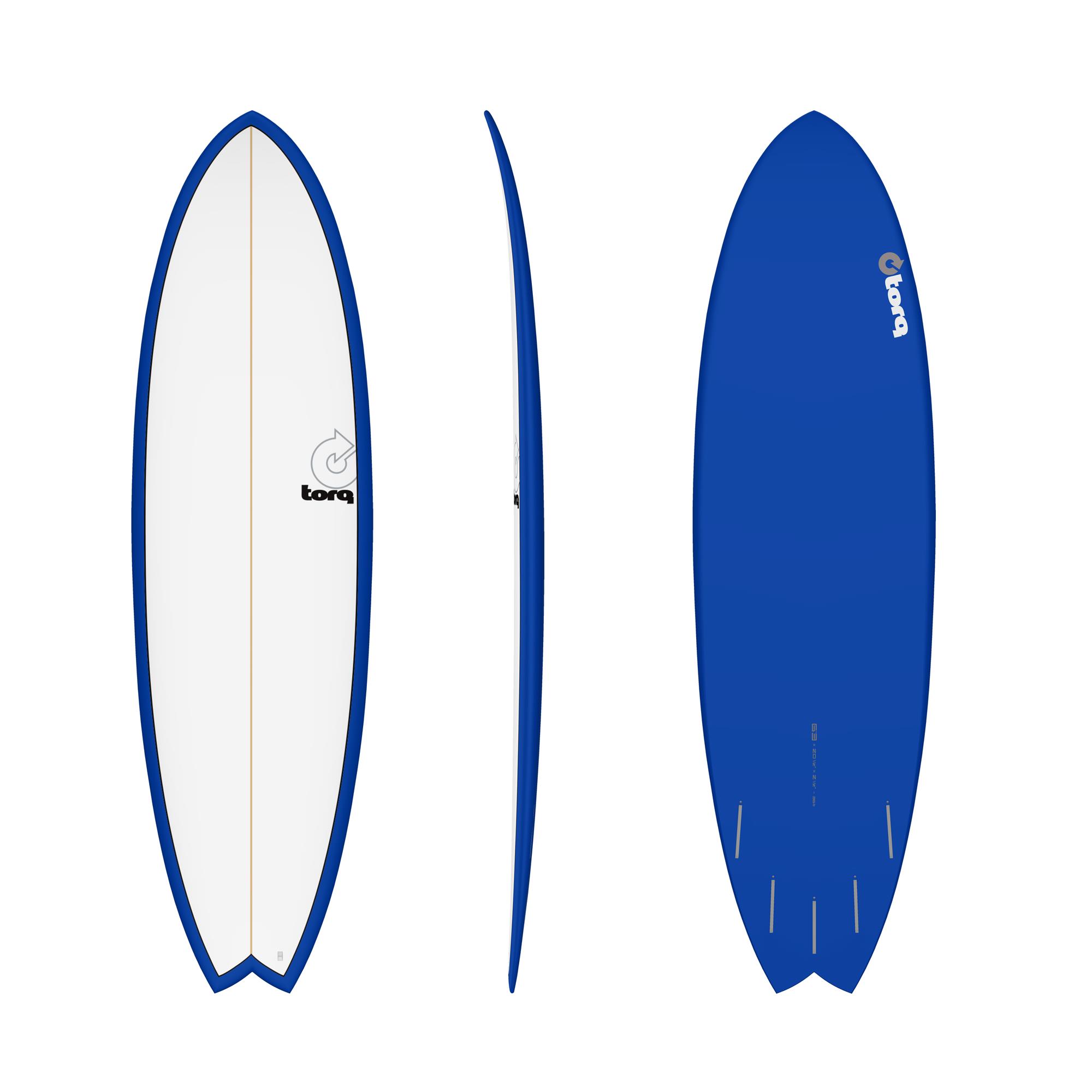 Surfboard TORQ TET 6.3 MOD Fish Navy Pinline 