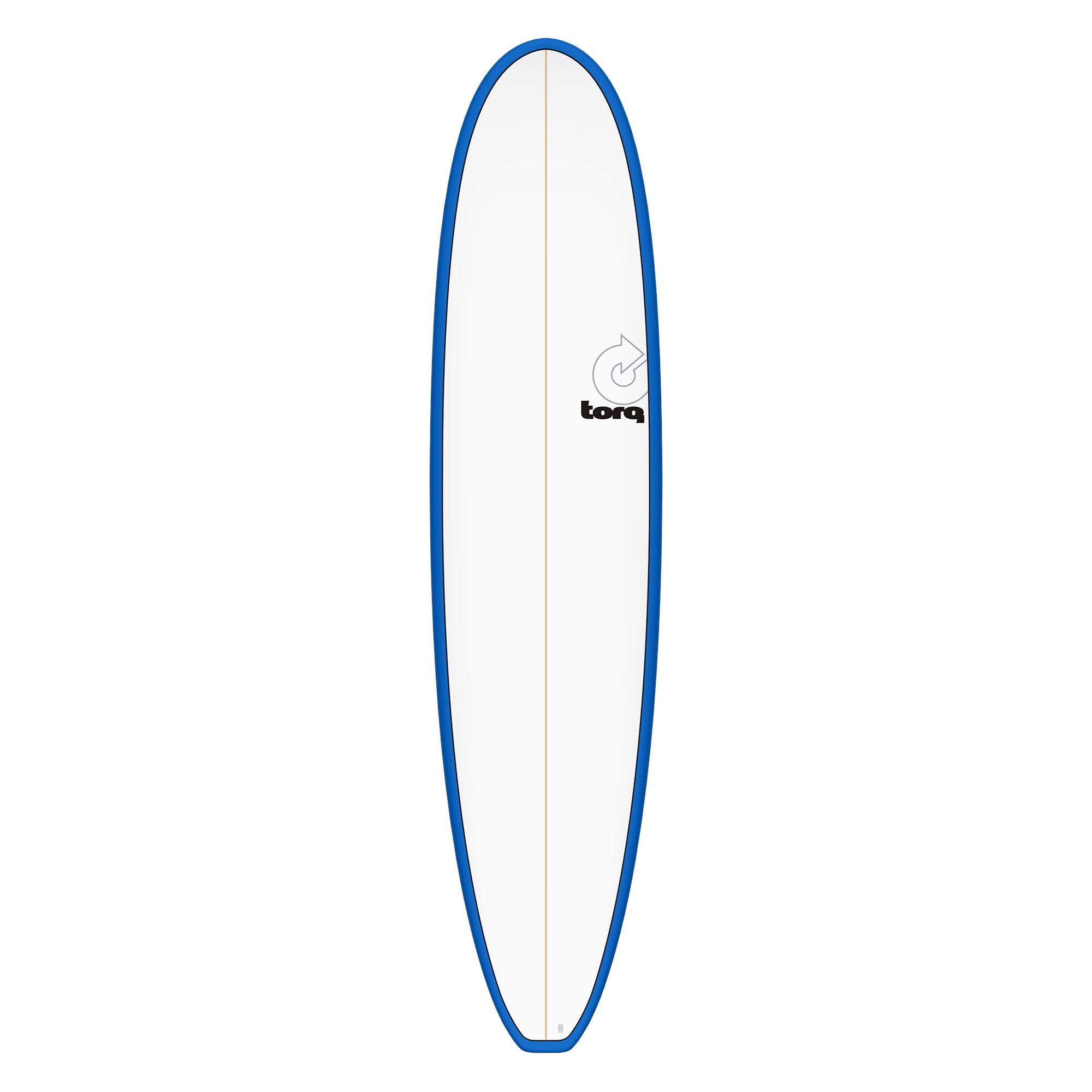Surfboard TORQ TET 8.0 Longboard Blau Pinline